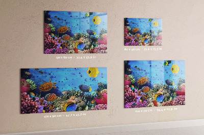 Tableau magnétique La vie sous-marine