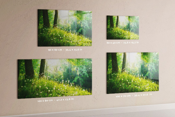 Tableau magnétique mural nature printanière