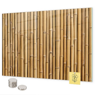Tableau magnétique bâtons de bambou