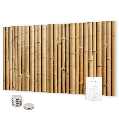 Tableau magnétique bâtons de bambou
