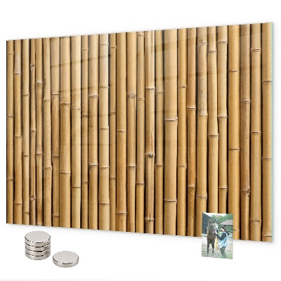 Tableau magnétique bâtons de bambou