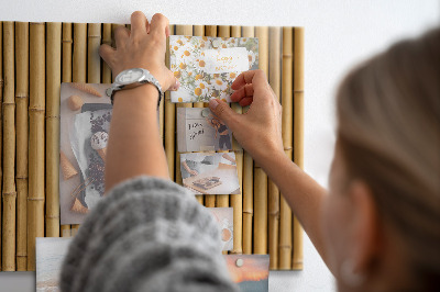 Tableau magnétique bâtons de bambou