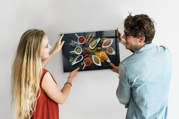 Tableau magnétique mural Épices