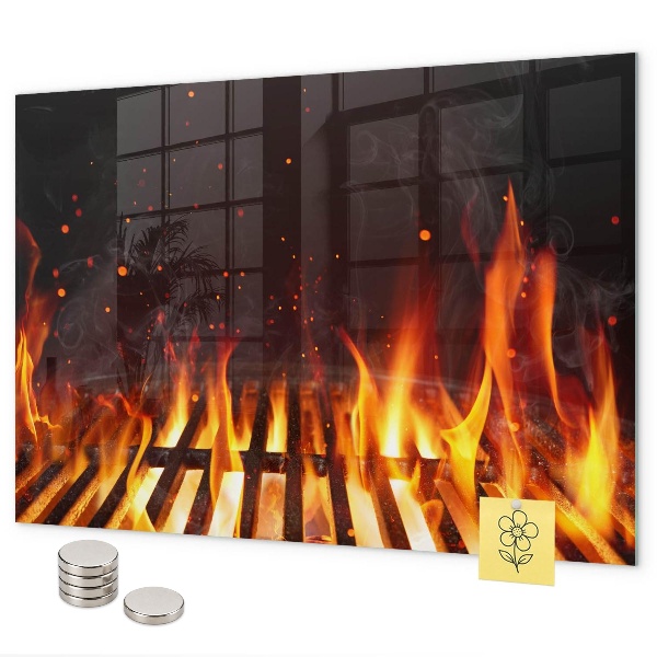 Tableau magnétique Gril