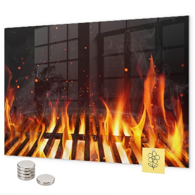 Tableau magnétique Gril