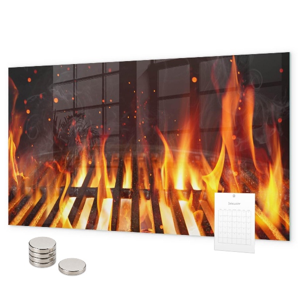 Tableau magnétique Gril