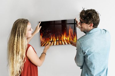 Tableau magnétique Gril