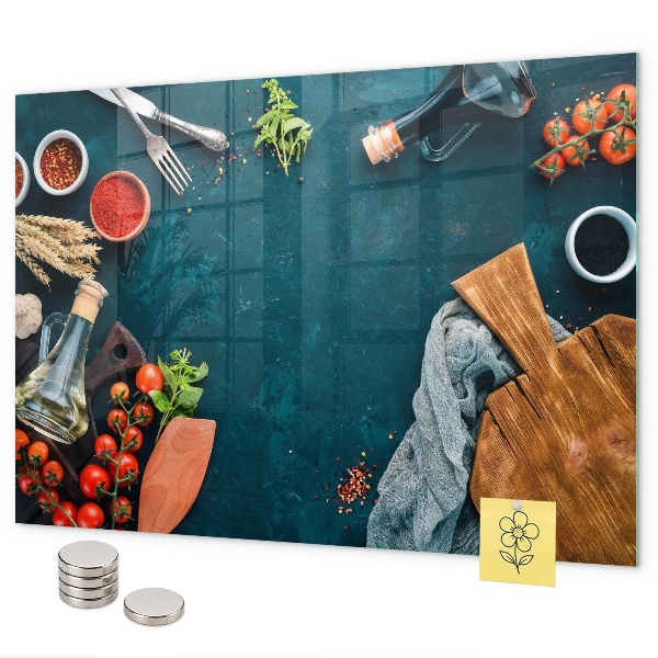 Tableau magnétique mural Ustensiles de cuisine