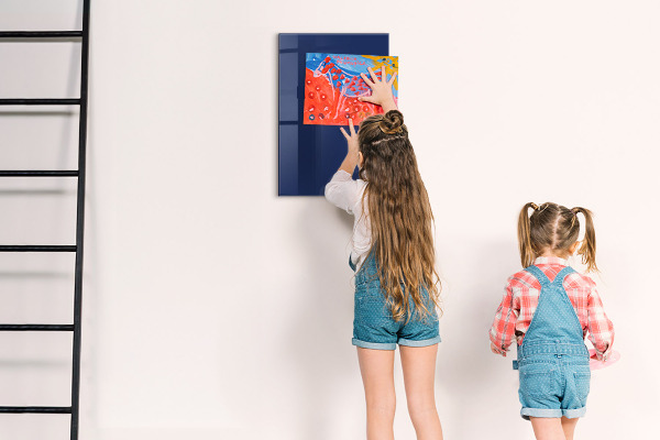 Tableau aimanté couleur bleu marine