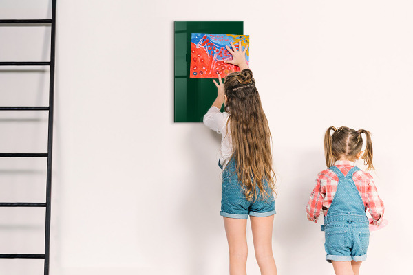 Tableau magnétique décoratif Couleur malachite