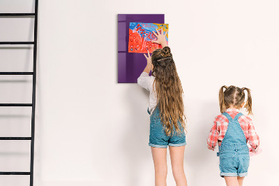 Tableau aimanté Violet