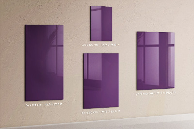 Tableau aimanté Violet