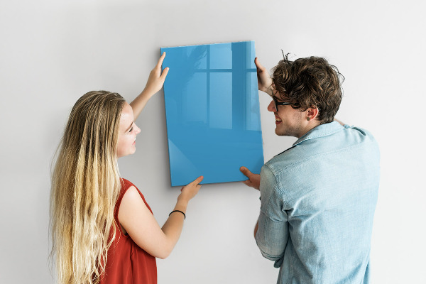 Tableau magnétique décoratif Couleur bleue