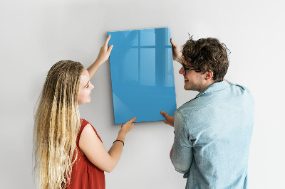 Tableau magnétique décoratif Couleur bleue