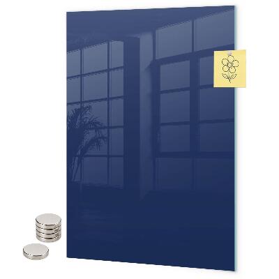 Tableau magnétique décoratif Couleur : bleu marine foncé
