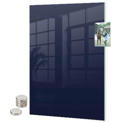 Tableau magnétique décoratif Couleur : bleu marine foncé