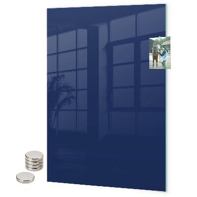 Tableau magnétique décoratif Couleur : bleu marine foncé