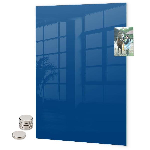 Tableau aimanté Couleur bleue