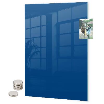 Tableau aimanté Couleur bleue