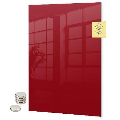 Tableau aimanté couleur bordeaux