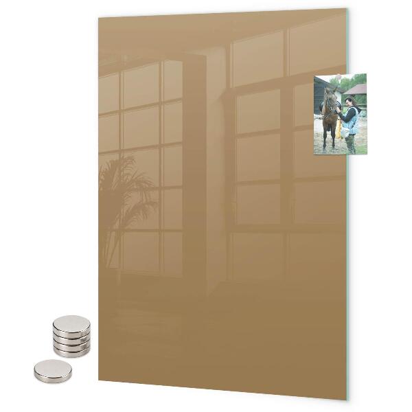 Tableau aimanté couleur beige foncé