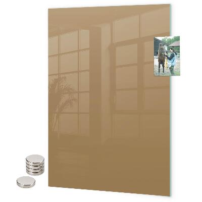 Tableau aimanté couleur beige foncé