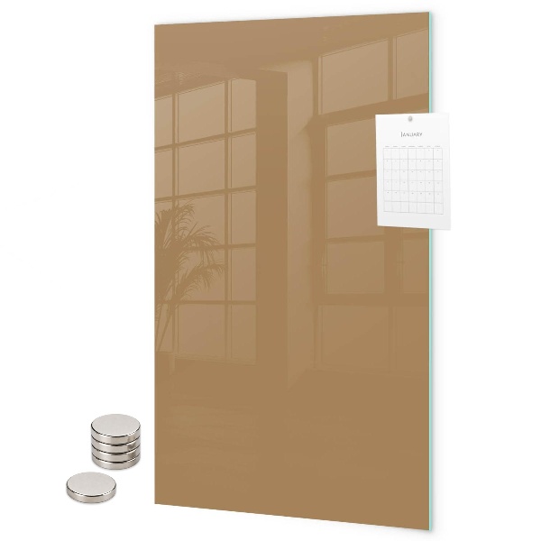 Tableau aimanté couleur beige foncé