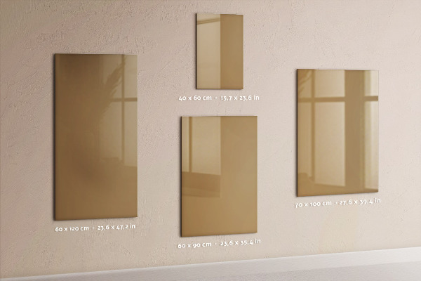 Tableau aimanté couleur beige foncé