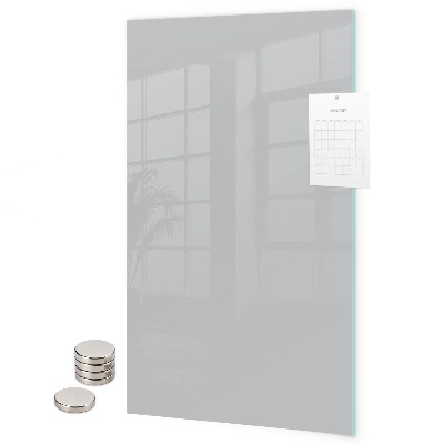 Tableau aimanté couleur gris clair