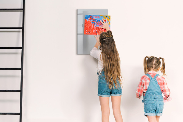 Tableau aimanté couleur gris clair
