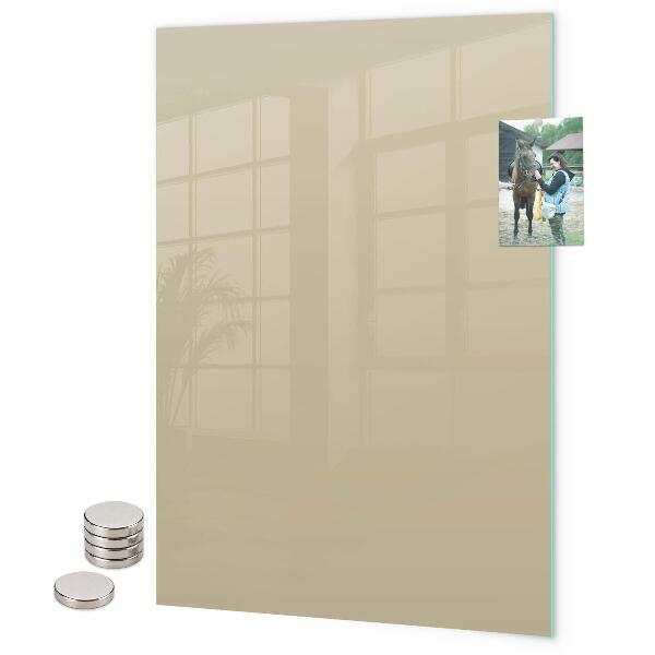 Tableau aimanté couleur beige