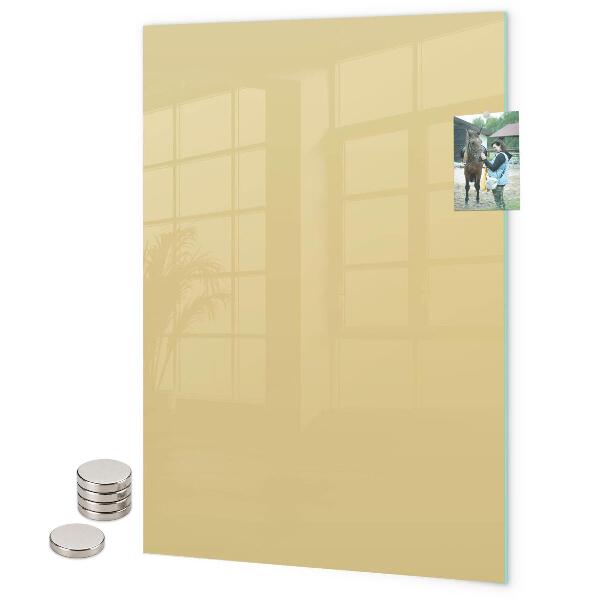 Tableau aimanté couleur beige