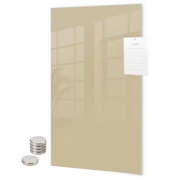Tableau aimanté couleur beige