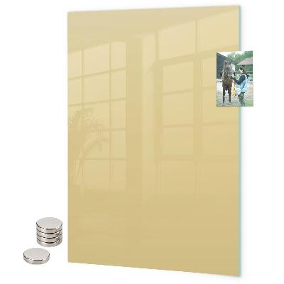 Tableau magnétique décoratif couleur crème