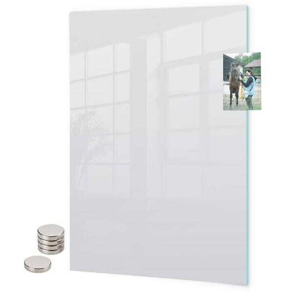 Tableau aimanté Couleur : blanc foncé