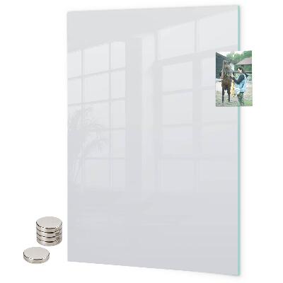 Tableau aimanté Couleur : blanc foncé