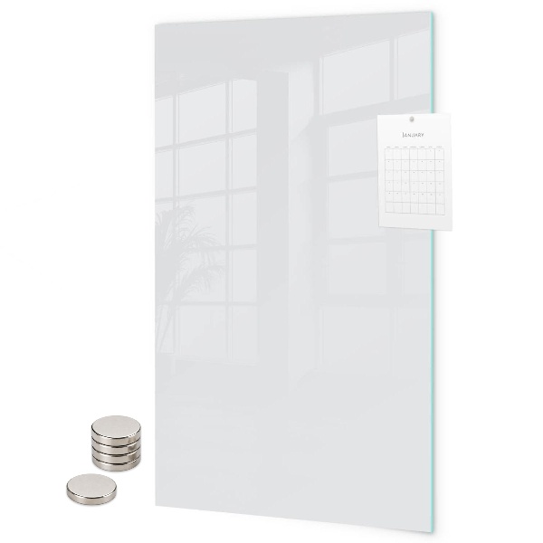 Tableau aimanté Couleur : blanc foncé