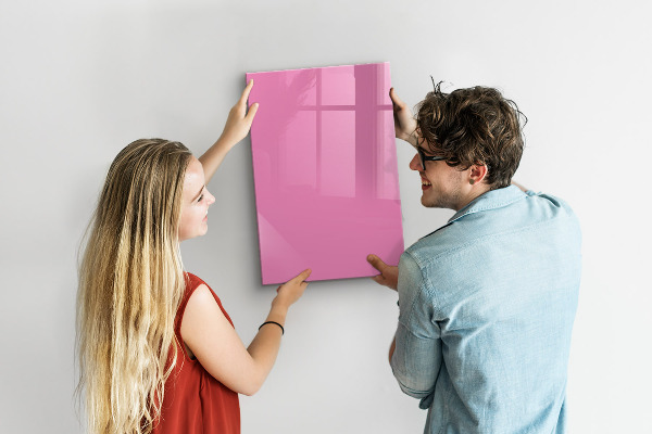 Tableau aimanté Rose
