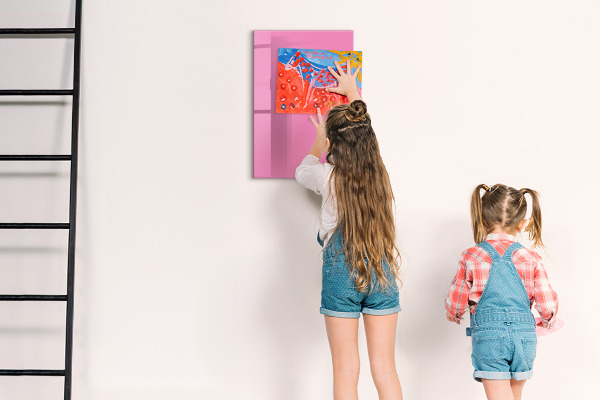 Tableau aimanté Rose