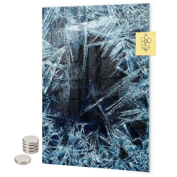Tableau magnétique décoratif Glace qui craque