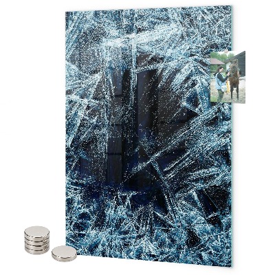 Tableau magnétique décoratif Glace qui craque