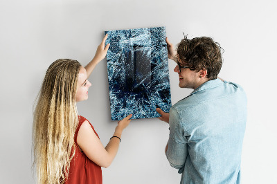 Tableau magnétique décoratif Glace qui craque