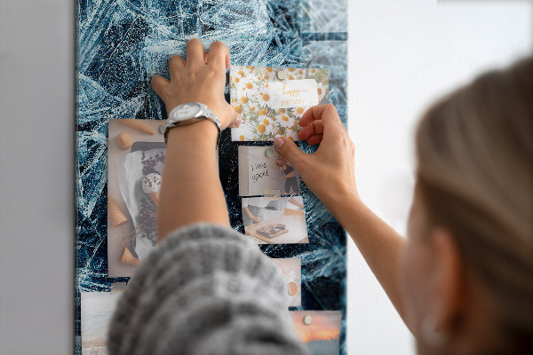 Tableau magnétique décoratif Glace qui craque
