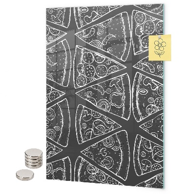 Tableau aimanté pizza italienne