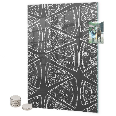 Tableau aimanté pizza italienne