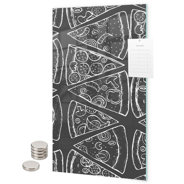 Tableau aimanté pizza italienne