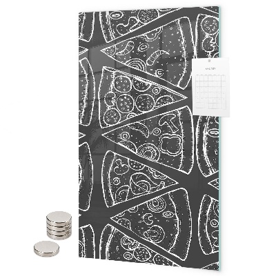 Tableau aimanté pizza italienne