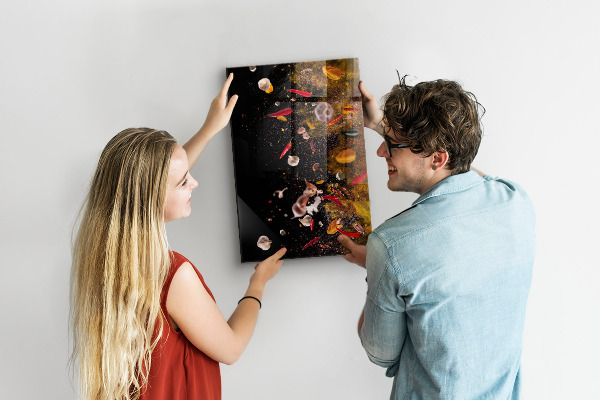 Tableau aimanté Une explosion de saveurs