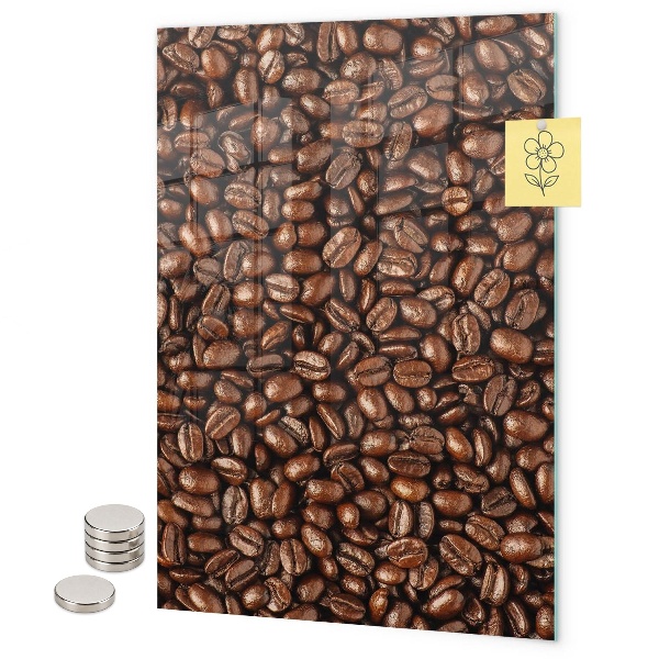 Tableau aimanté Café en grains