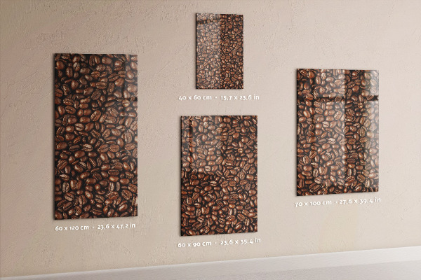 Tableau aimanté Café en grains